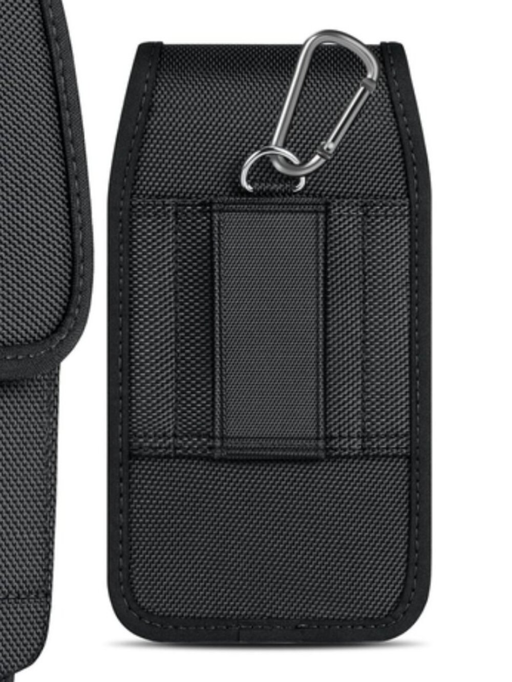 📱Cell Phone Pouch Black Nylon Holster Case Compatible w/Samsung Galaxy NWOT📱 - Picture 4 of 16